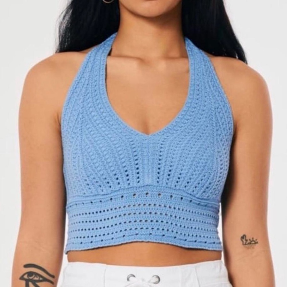 Hollister Knit Halter Top